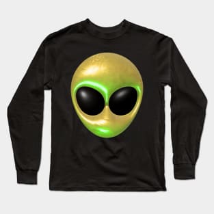 Alien Head Long Sleeve T-Shirt